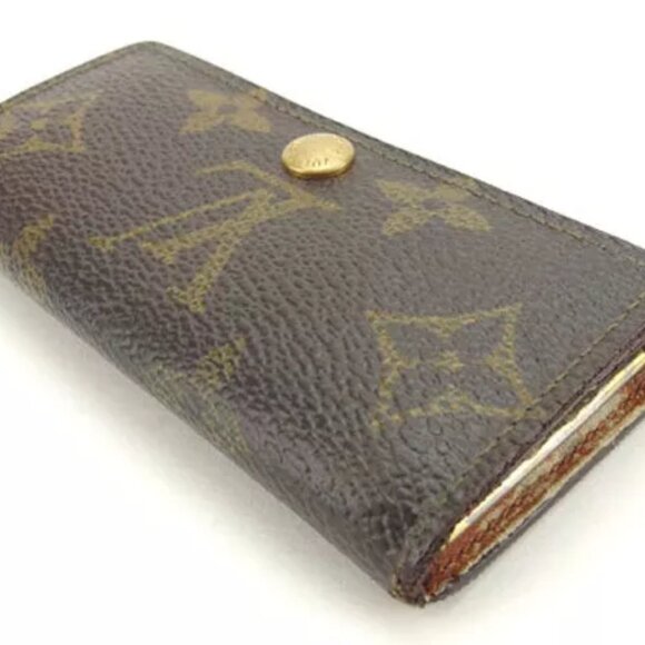 Louis Vuitton Key holder Key case Monogram Brown Woman Authentic Used - Picture 2 of 6